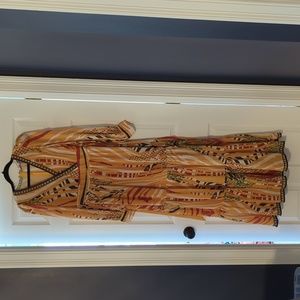 Jealous Tomato long sleeve maxi dress size small